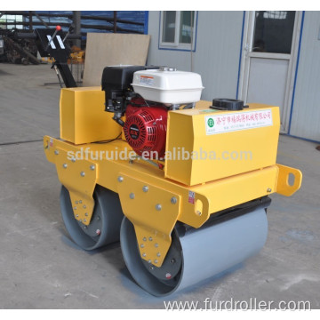 Double drum hand vibrating roller compactor for asphalt compaction (FYL-S600)